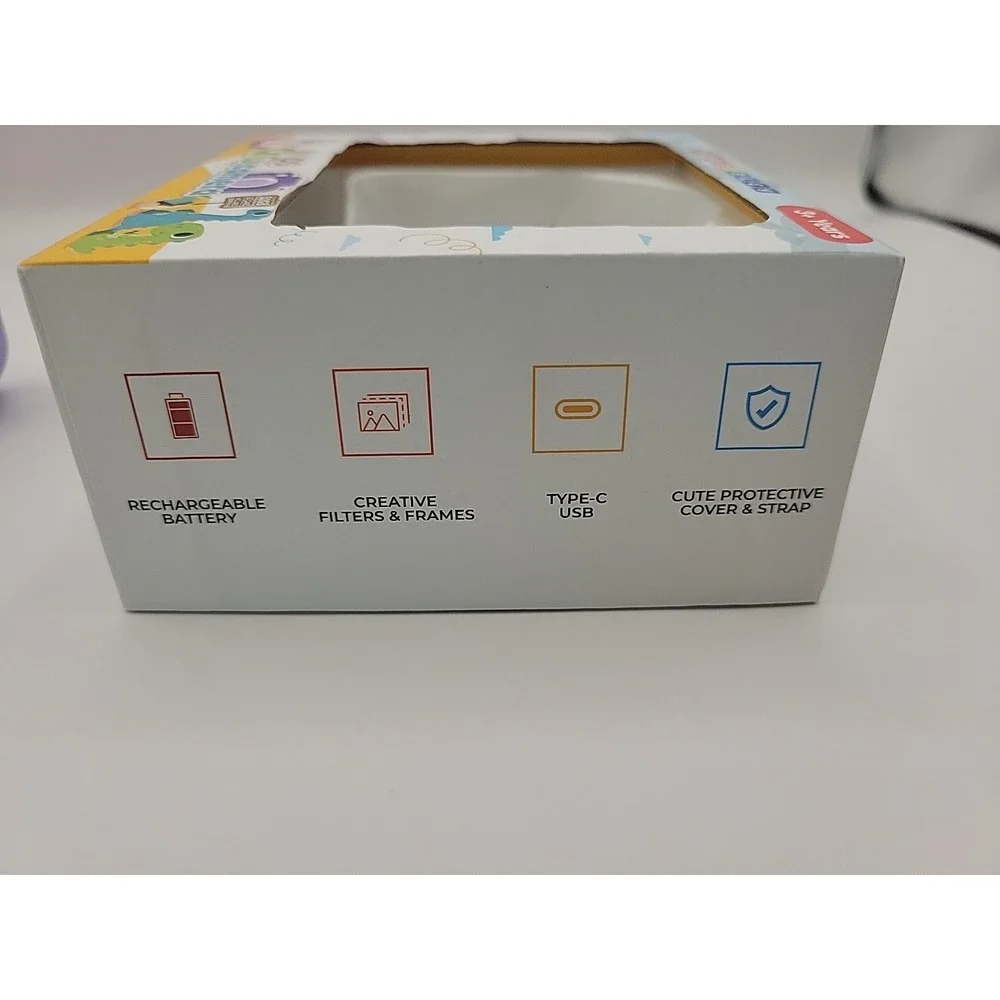 Children's Unicorn Rechargeable‎ Camera with Protective Silicone Cover